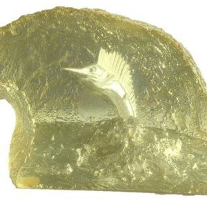 Sailfish in Resin - Signed Sculpture by Agustin